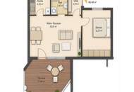 Perfekte Starterwohnung: 2 Zimmer Wohnung mit Terrasse in Sonnenlage