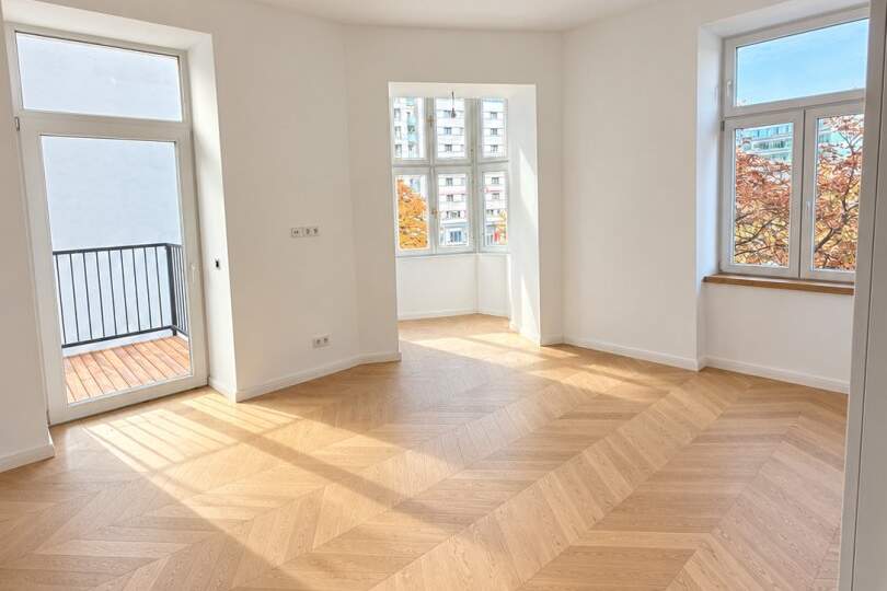 Luxuriöser Altbau-Erstbezug mit Terasse und Grünblick – Wohnen auf höchstem Niveau im Herzen des 2. Bezirks, Wohnung-kauf, 949.000,€, 1020 Wien 2., Leopoldstadt