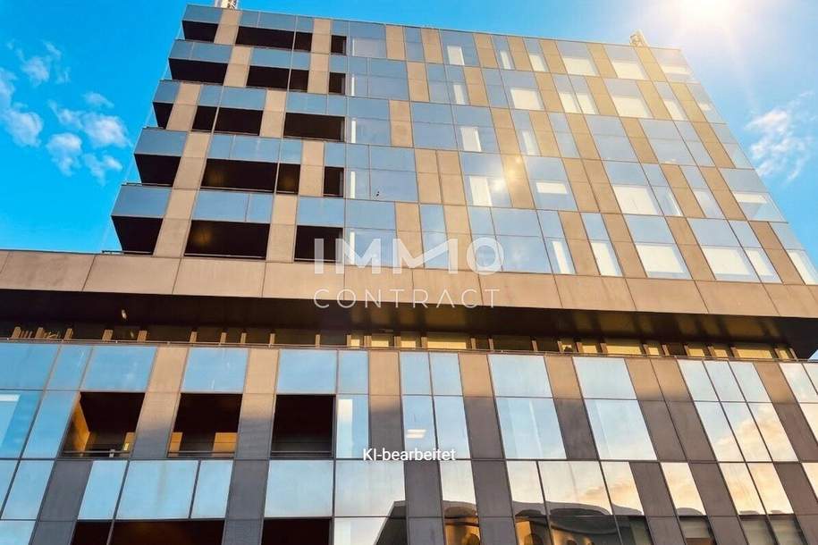 Penthouse-Büro mit Weitblick- Arbeiten über den Dächern von Wels!, Gewerbeobjekt-kauf, 1.019.400,€, 4600 Wels(Stadt)