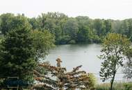 GOLDENER SCHWAN | LUXUS - LOFT- PENTHOUSE - MIT POOL - SKYLINE UND WASSERBLICK