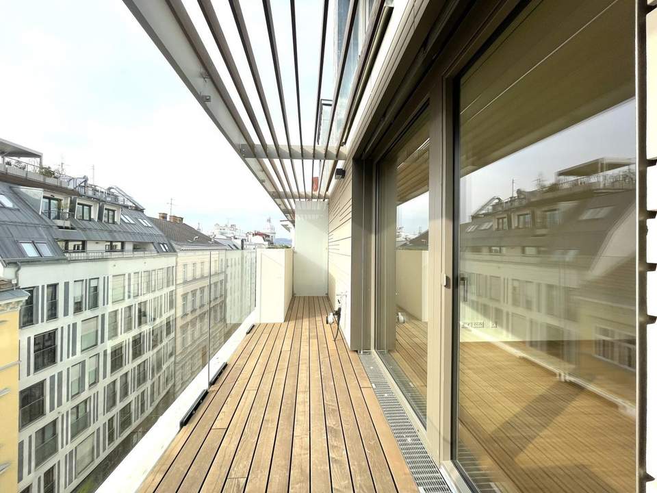 ZIEGLERGASSE: Neubauwohnung mit West-Terrasse!! Ab Oktober!!