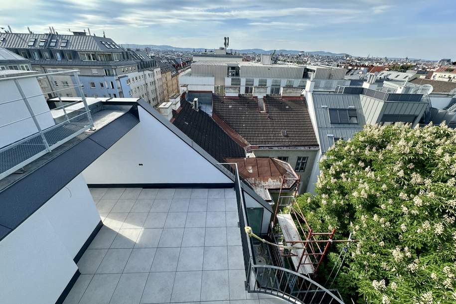 NEUER PREIS! Ein geniales Penthouse mit 175 m² Wohnfläche und 72 m² Dachterrasse on TOP + privater Liftfahrt!, Wohnung-kauf, 1.590.000,€, 1050 Wien 5., Margareten