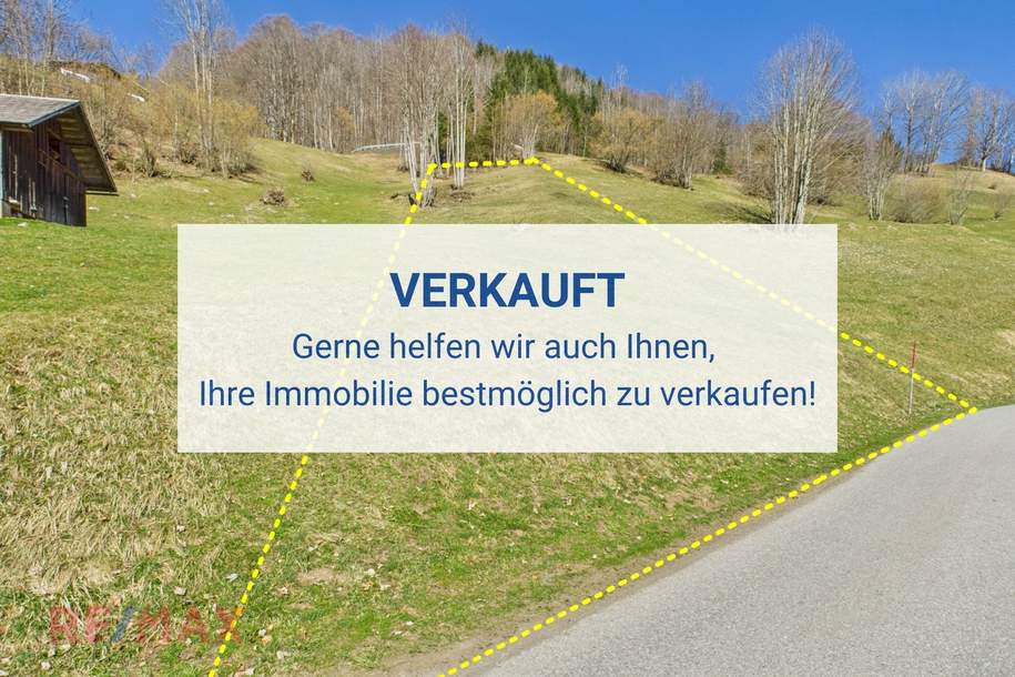 Naturnah WOHNEN mit maximalem Ausblick - nur 5 Minuten vom Dorf entfernt, Grund und Boden-kauf, 6881 Bregenz