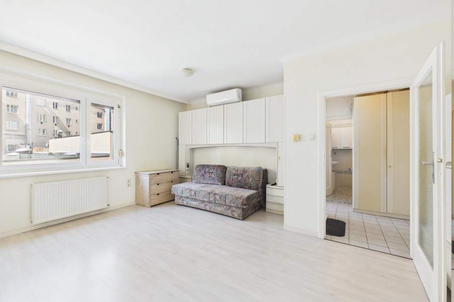 geräumige 1 Zimmer Wohnung mit Klimaanlage und Aufzug in 1100 Wien, Wohnung-kauf, 159.000,€, 1100 Wien 10., Favoriten