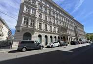 Unbefristet vermietete 2-Zimmer-Wohnung mit Balkon im 1. Bezirk - Donaukanal und U-Bahn um´s Eck