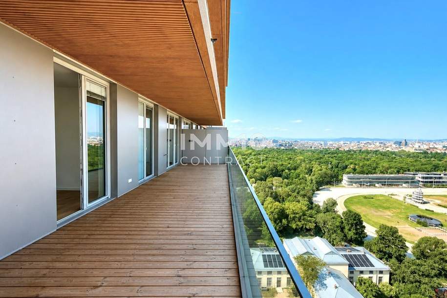 PRATER: 22. Etage - provisionsfrei inkl. ROOFTOP POOL, Wohnung-kauf, 780.100,€, 1020 Wien 2., Leopoldstadt