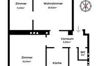 ERSTBEZUG nach Sanierung I 3-Zimmer Wohnung I Schöner Gemeinschaftsgarten I inkl. Tischler Küche mit Siemens Geräten