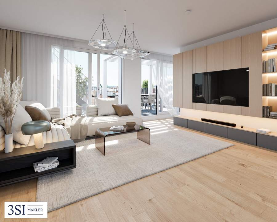 Die Symbiose: Pärchentraum mit südseitigem Balkon