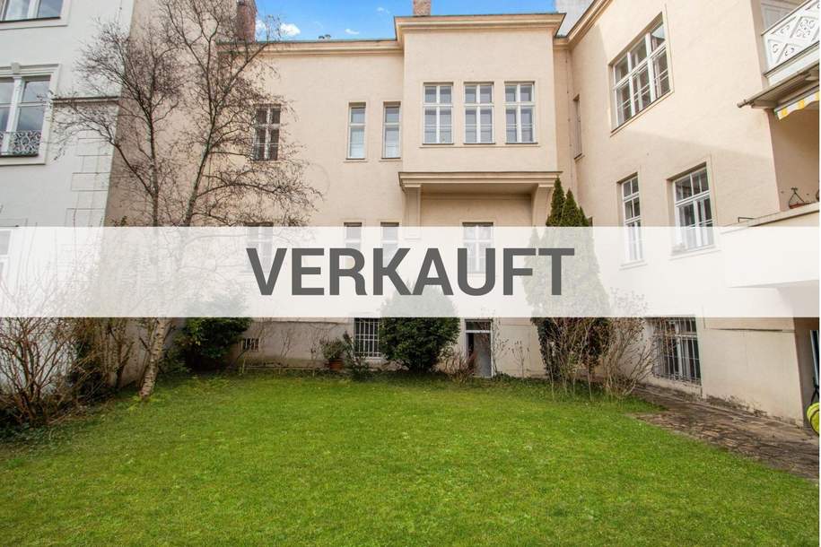 VERKAUFT! - "Reihenhaus-Charme: Stilvoller Altbau mit privatem Eingang und Garten! (sanierungsbedürftig)", Haus-kauf, 699.000,€, 1190 Wien 19., Döbling