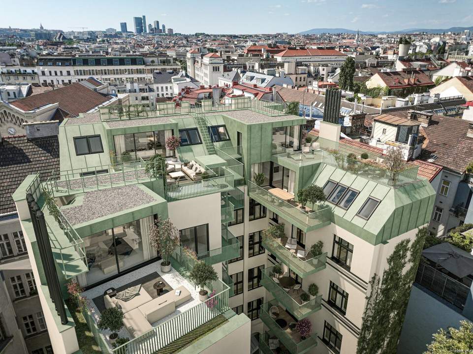 Baugenehmigter Rohdachboden! Fantastische Architektur und Traumblick!