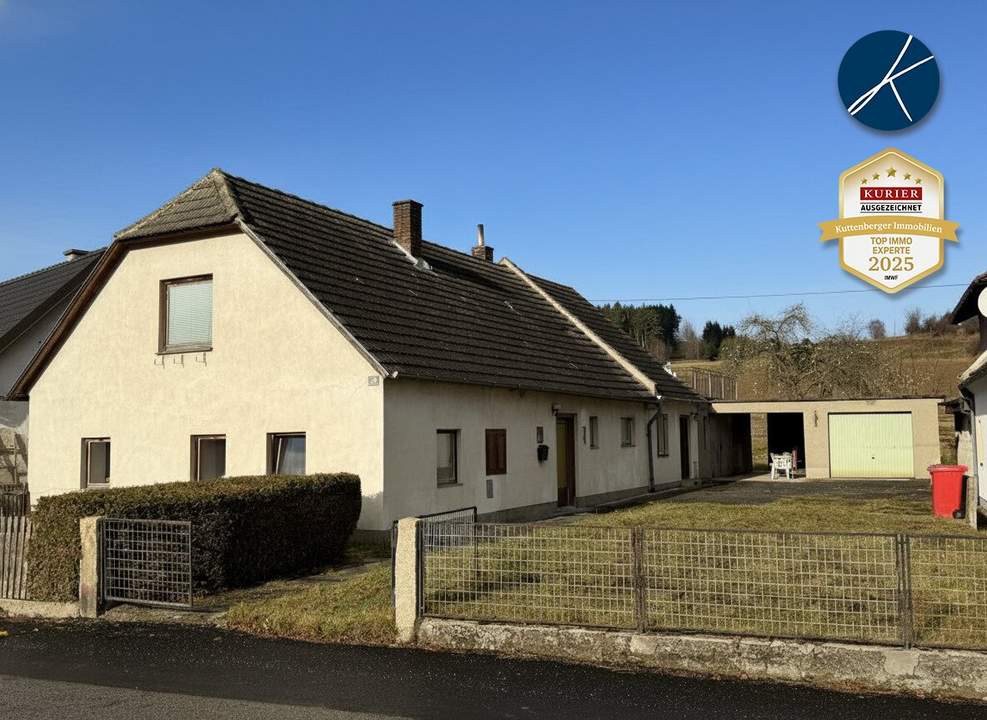 Sanierungsbedürftiges Landhaus mit großer GARTENFLÄCHE