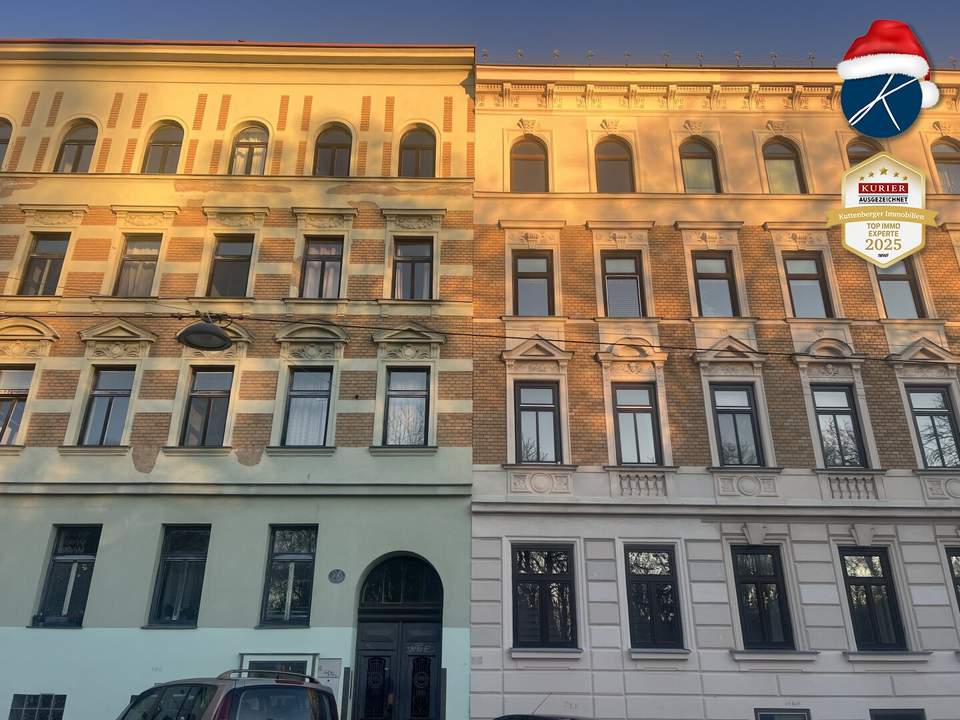 UNBEFRISTET! Sanierter Altbau - Parkblick - Westseitig