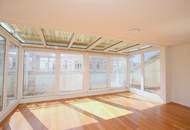KEINE SCHRÄGEN !!! - Die Wohnfläche ist voll nutzbar + 1 Gartenterrasse (ca. 100 m²) + 5 Terrassen (ca. 50 m²) + 1 Garagenplatz im Eigentum