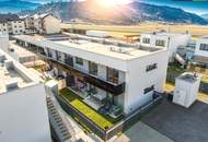 Neubau-Wohnung mit 3 Zimmern, 90 m² Garten und 2 Parkplätzen in moderner Siedlung in Wasendorf