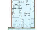 HELLES 2-ZIMMER-APARTMENT MIT GARTENTERRASSE ( BJ 2007 )