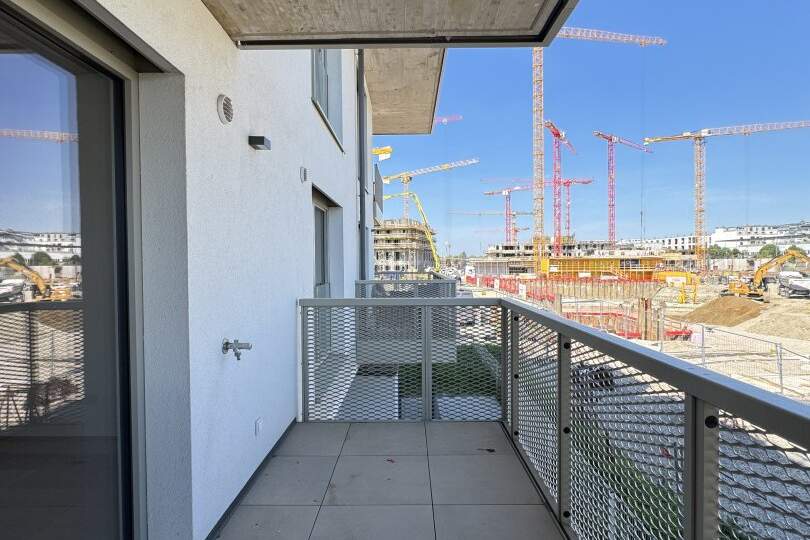 Modernes Wohngefühl nahe der Donau – 2-Zimmer-Wohnung mit Balkon, Smart-Home-System &amp; hochwertiger Ausstattung, Wohnung-kauf, 355.680,€, 1210 Wien 21., Floridsdorf