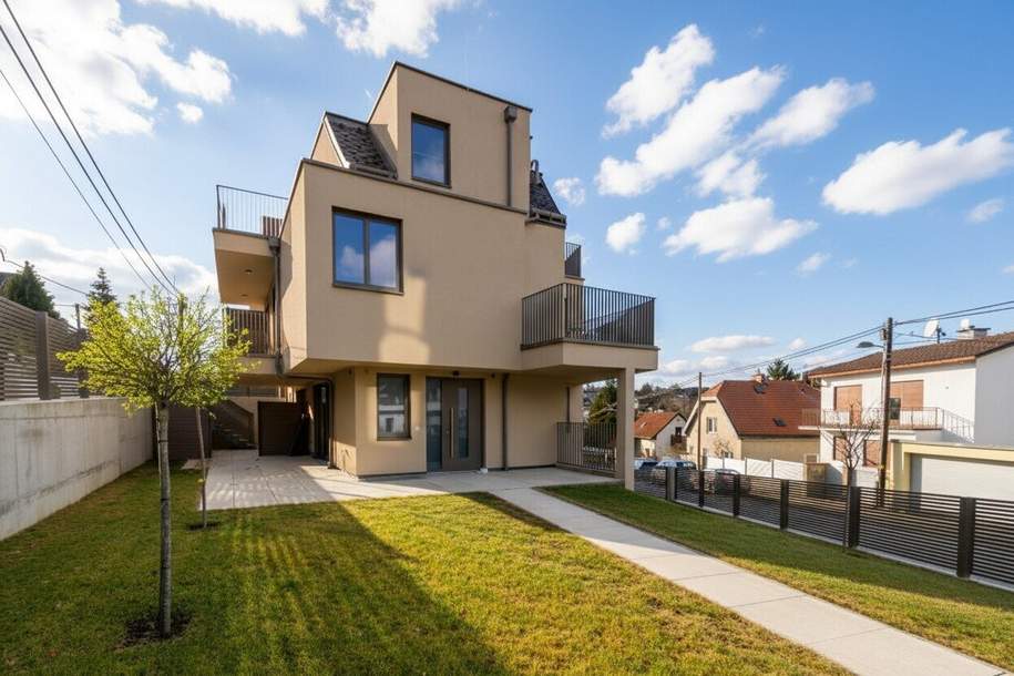 MIETE! Neubau-Doppelhaushälfte mit Garten am Satzberg, Haus-miete, 3.800,00,€, 1140 Wien 14., Penzing