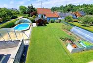 2 exquisite Wohnungen (172 m² + 118 m²) unter einem Dach - mit Terrassen, Gartenareal, Pool &amp; Poolhaus - Neuzeug