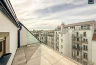 Elevate 1090 – Erstbezug: Luxus Dachgeschoss - Maisonette Wohnung (klimatisiert) mit Balkon und Terrasse nahe U6 Alser Straße, AKH!