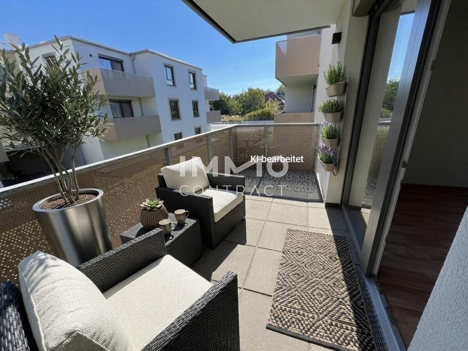Wohlfühlen mit Weitblick – charmante 2-Zimmer-Wohnung mit großem Balkon - Erstbezug