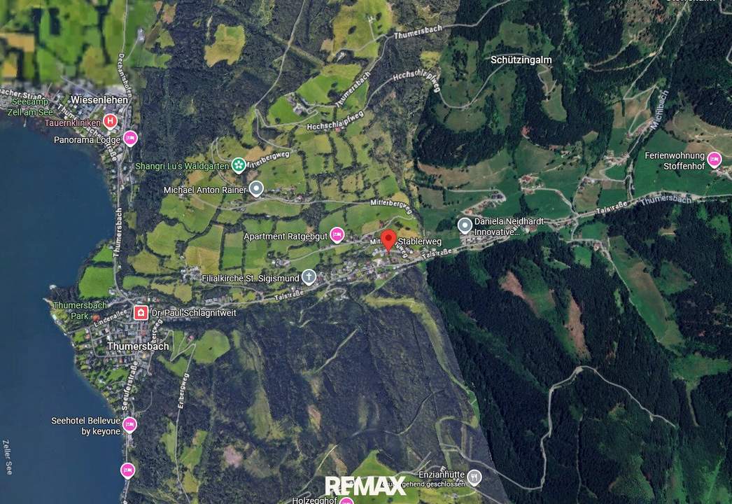 Baugrundstück in sonniger Lage von Thumersbach - Mitterberg