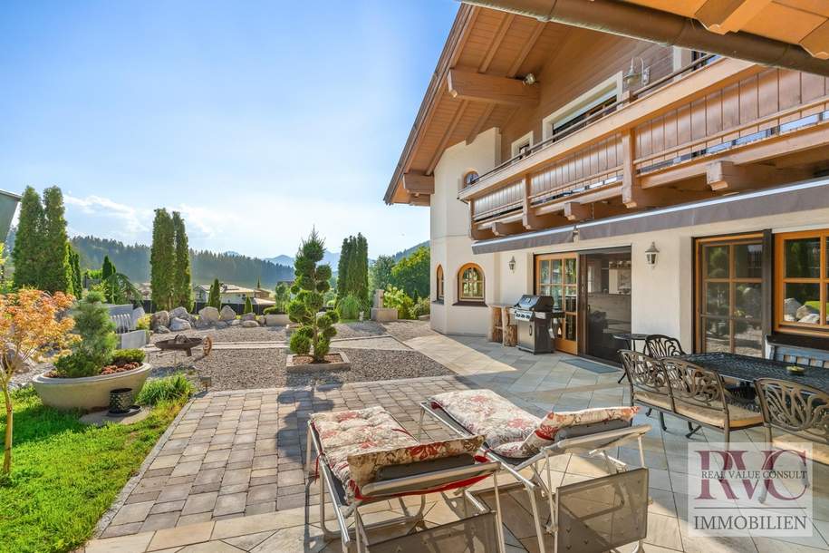 Eindrucksvolles Panorama. Privater Pool. Besonderes Wohnen. Alpines Landhaus mit besonderem Esprit, Haus-kauf, 1.850.000,€, 6347 Kufstein