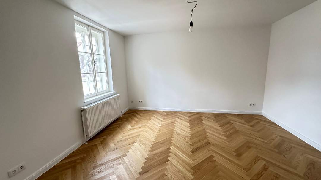Wohnen nahe der Mariahilfer Straße: 1-Zimmer-Wohnung im Erstbezug nach Generalsanierung