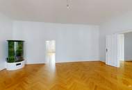 Altbaubüro mit Blick in den Resselpark