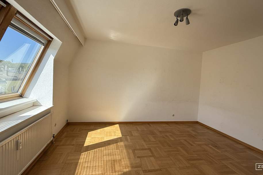 Dachgeschosswohnung mit 2 Zimmer und Fernblick | ZELLMANN IMMOBILIEN, Wohnung-kauf, 189.000,€, 1190 Wien 19., Döbling