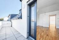 Erstbezug nach Errichtung | 3-Zimmer Dachgeschosswohnung mit Balkon in ruhigen Innenhof | PKW-Abstellplatz | fertiggestellt &amp; bezugsbereit