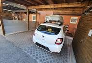 Modernes Eckreihenhaus mit Garten und Doppelcarport in beliebter, sonniger Siedlungslage