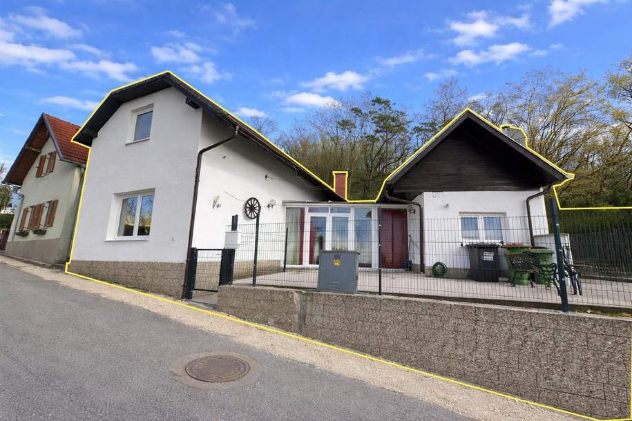 2 Häuser, 1 Wohntraum: Charme &amp; Potenzial!, Haus-kauf, 285.000,€, 2215 Gänserndorf
