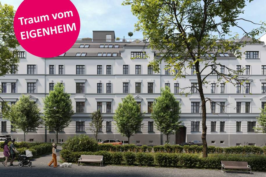 Einzigartiger Wohnkomfort: Moderner Neubau trifft auf stilvollen Altbau, Wohnung-kauf, 253.200,€, 1160 Wien 16., Ottakring