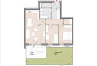 ERSTBEZUG "ein viertel grün" in Wr. Neustadt - freundliche 3 Zimmerwohnung mit Gartenfläche