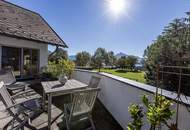 PREMIUM Wohnen am Mondsee - im Seepark - Haus im Haus - 270 m² Wohnfläche, Wintergarten, Eigengarten und Garage