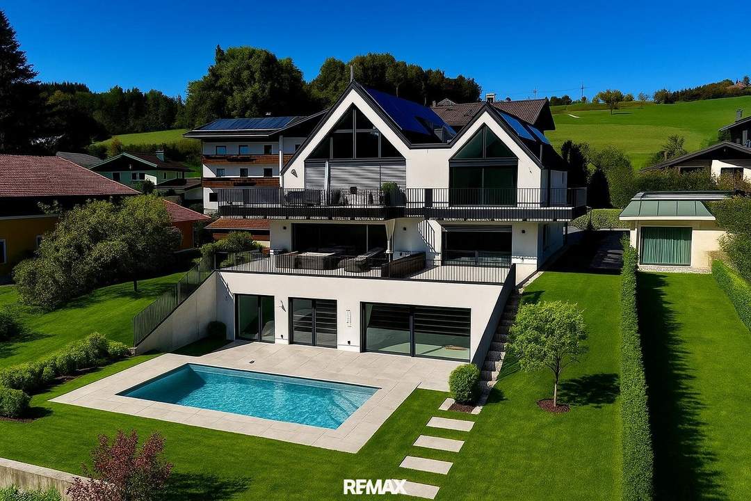 Luxury Living nahe der Stadt Salzburg – 250 m² Wohngefühl wie im eigenen Haus mit Resort-Charakter