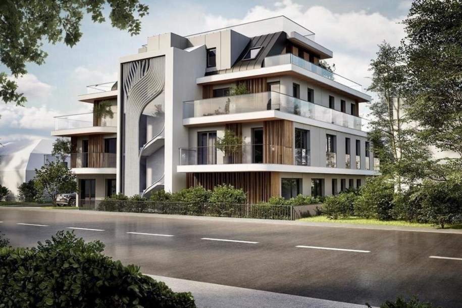 ERSTBEZUG - ELEGANTE 3-ZIMMER-WOHNUNG MIT GARTEN UND TERRASSE, Wohnung-kauf, 965.300,€, 1190 Wien 19., Döbling