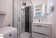 Helle, klimatisierte und möblierte Stadtwohnung: 2 Zimmer + Küche + Balkon (Abendsonne!) nahe U1 ab 1.8.26