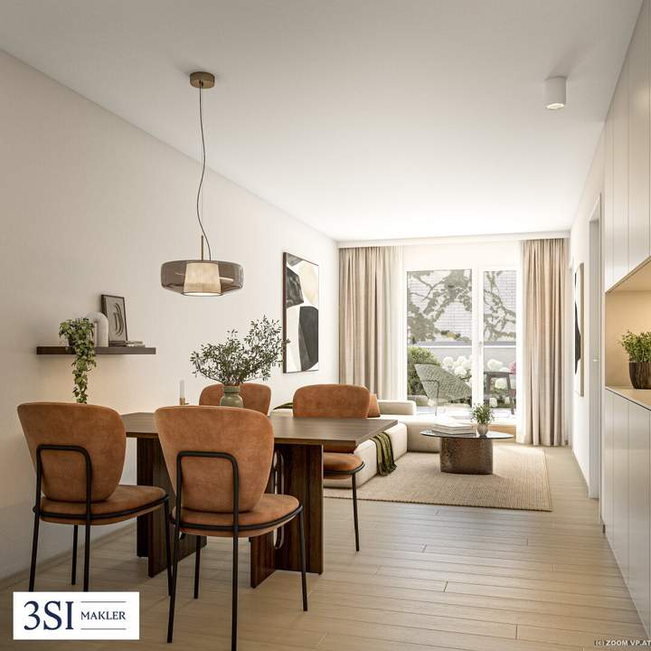 Urbanes Wohnen mit Anspruch – 2 Zimmer im Balkon