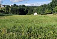 Sonniges Grundstück mit Wiese und Wald in Ruhelage in der Thermenregion!
