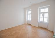 Erstbezug nach Sanierung: Schöner 3,5-Zimmer-Altbau im 6. Bezirk