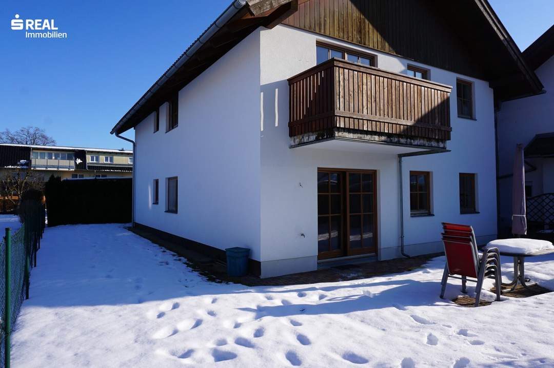 4-Zimmer-Wohnung mit großem Garten