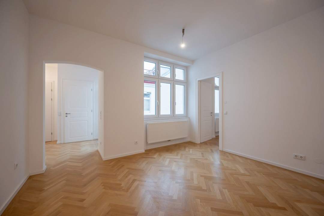 ++TBG6++ Fantastischer 2-Zimmer Altbau-ERSTBEZUG! Hofruhelage!!