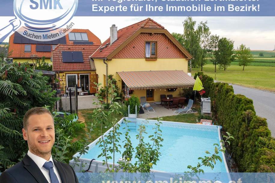 Gemütliches Zuhause in dörflicher Idylle!, Haus-kauf, 197.000,€, 2020 Hollabrunn