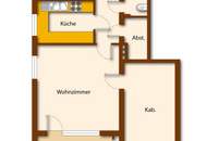 Wohnung mit hervorragender Raumaufteilung – WG-geeignet