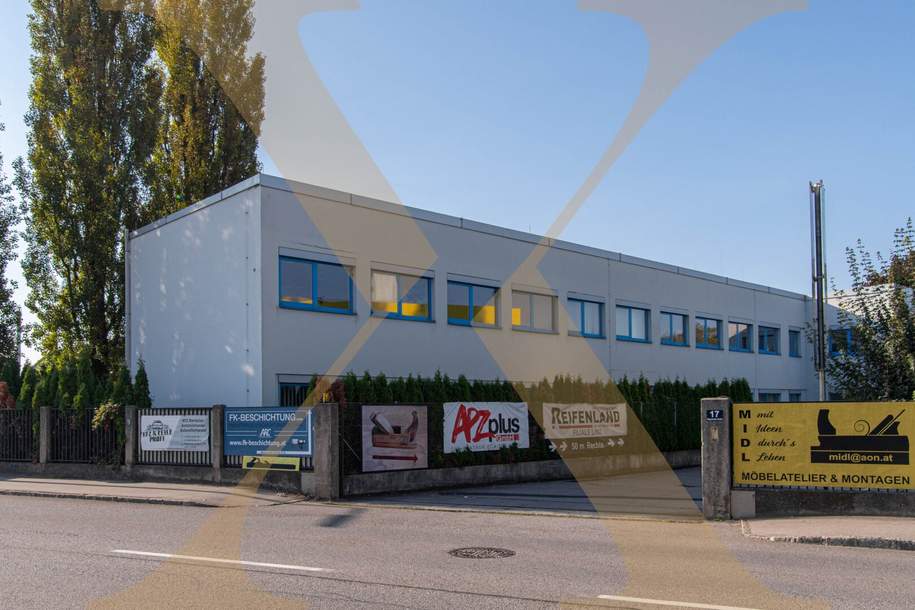 Lagerhalle mit 2 Rolltoren in Leonding zu vermieten!, Gewerbeobjekt-miete, 2.903,35,€, 4060 Linz-Land