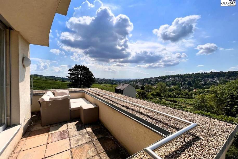 360° TOUR // TERRASSENWOHNUNG mit FERNBLICK // TERRACE APARTMENT with DISTANT VIEWS, Wohnung-miete, 3.098,16,€, 1190 Wien 19., Döbling