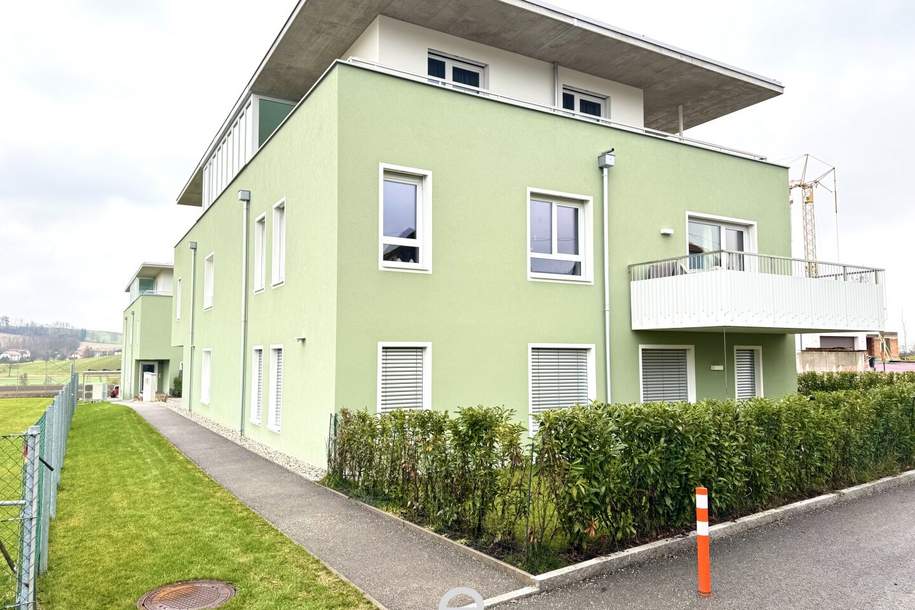 Traumhafte Gartenwohnung mit Carport mitten in Neukirchen/Lambach, Wohnung-kauf, 259.000,€, 4671 Wels-Land