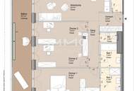Provisionsfrei: 21. Etage - Skyline Living am PRATER mit ROOFTOP POOL
