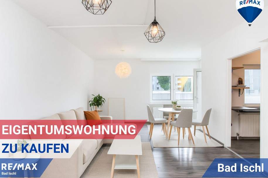 Komfortables Wohnen mit Lebensqualität – großzügige 3-Zimmer-Wohnung in Bad Ischl, Kaltenbach, Wohnung-kauf, 269.000,€, 4820 Gmunden
